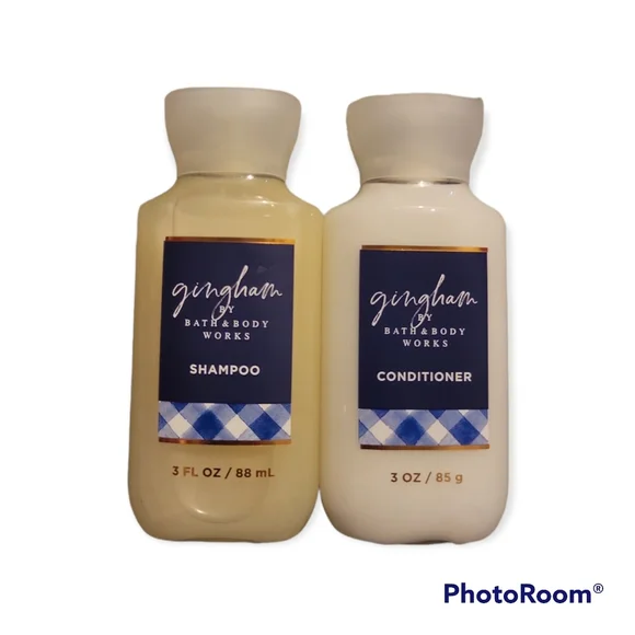 Gingham Beauty Set